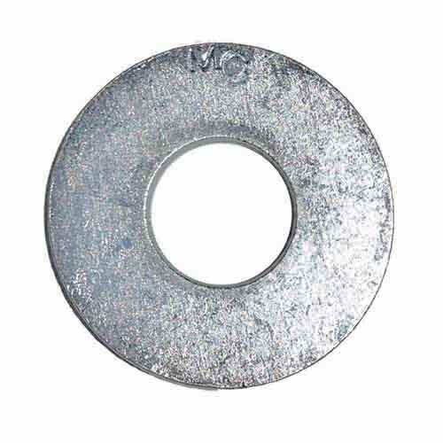 5FW38I 3/8" USS Flat Washer, Med. Carbon Thru-Hardened (for Gr.5), Zinc, (Import)